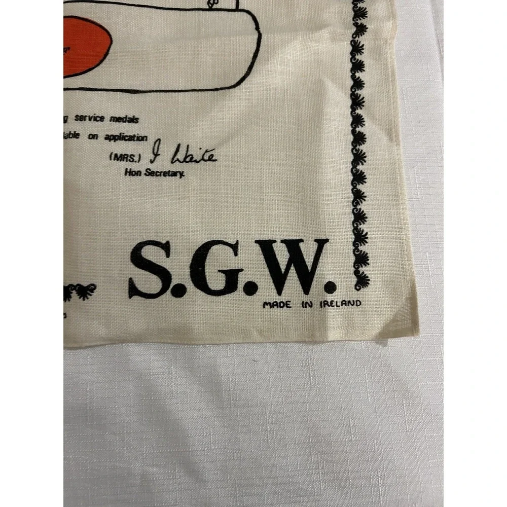 Ulster Weavers‎  Irish Linen Tea Towel Golf Grass Widows NWOT
